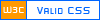 Valid CSS!